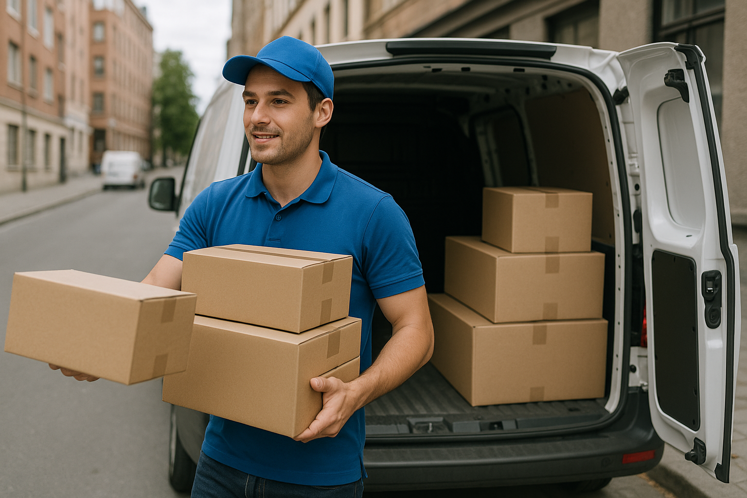 GrünForma distribution courier